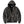 Load image into Gallery viewer, dark grey heavy jacket with hood on white background