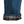 Load image into Gallery viewer, flannel cuff detail on bottom of blue jean leg
