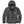 Load image into Gallery viewer, dark grey insulated jacket with hood on white background