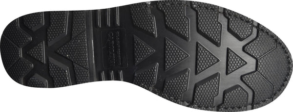 mens work boot outsole with black tread