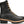 Load image into Gallery viewer, hightop black boot with brown laces and black sole with brown outsole