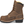 Load image into Gallery viewer, side of dark brown hightop work boot with black sole