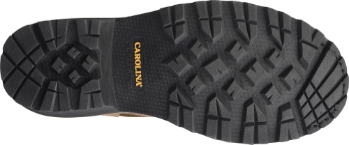 black sole on work boot
