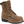 Load image into Gallery viewer, dark brown hightop work boot with black sole