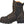Load image into Gallery viewer, side of very dark brown hightop work boot with black accent at ankle
