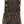 Load image into Gallery viewer, front of very dark brown hightop work boot with black accent at ankle