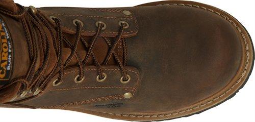 round toe on work boot