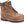 Load image into Gallery viewer, mid top light brown work boot with gold eyelets and dark brown sole
