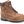 Load image into Gallery viewer, mid top light brown work boot with gold eyelets and dark brown sole