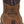 Load image into Gallery viewer, rear view of mid top light brown work boot with gold eyelets and dark brown sole and purple interior