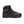 Load image into Gallery viewer, alternate side view of mid top black leather work boot with Caterpillar logo on side

