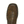 Load image into Gallery viewer, wide square toe of dark brown cowgirl boot with dark brown vamp stamp