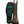 Load image into Gallery viewer, pair of wide square toe dark brown women's cowgirl boot with Circle G logo on sole and stitching in turquoise