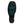 Load image into Gallery viewer, black sole of wide square toe women's cowgirl boot with Circle G logo in turquoise