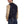 Load image into Gallery viewer, rear view of man wearing black vest over brown long sleeve shirt