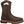 Load image into Gallery viewer, side view of brown high top pull on work boot with pull holes and black sole