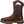 Load image into Gallery viewer, alternative side view of brown high top pull on work boot with pull holes and black sole