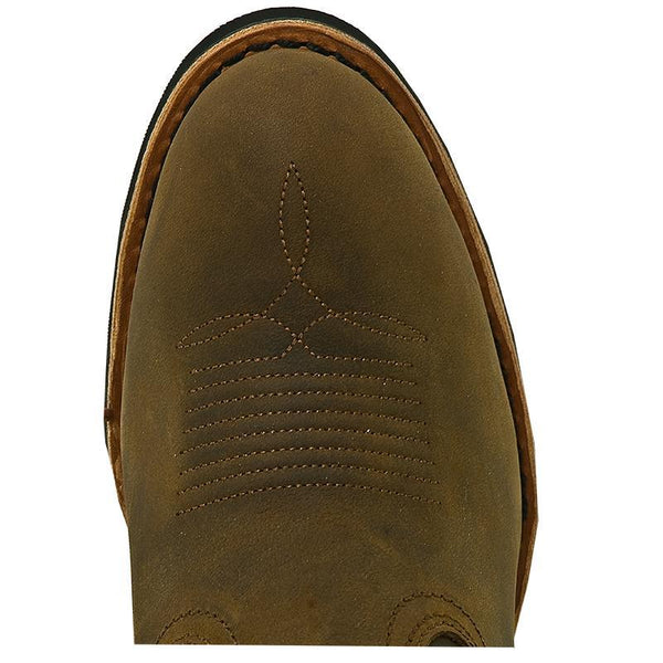 round toe on boot