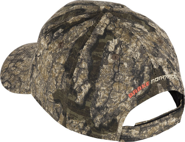 back of camo snapback hat with Drake Non-typical embroidered on back