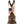 Load image into Gallery viewer, front view of pull on square toe kids western cowboy boot with dark brown vamp, pull straps, and hem and white shaft with American flag on front
