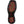 Load image into Gallery viewer, black sole with brown heel and footbed and red accents