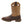 Load image into Gallery viewer, side of cowboy style work boot with light brown shaft and dark brown vamp and light brown embroidery