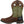 Load image into Gallery viewer, alternative side view of cowboy boot with green shaft and white embroidery with brown vamp
