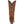 Load image into Gallery viewer, back of high top brown cowgirl boot with white embroidery and narrow toe