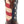 Load image into Gallery viewer, back of cowgirl work boot with american flag shaft and brown vamp