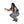 Load image into Gallery viewer, Dovetail Women's Freshley Drop Seat Overalls in Grey Thermal Denim