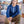 Load image into Gallery viewer, Dovetail Women's Rugged Thermal Henley in Navy Blue