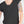 Load image into Gallery viewer, Dovetail Women's Solid V- Neck Tee in Black