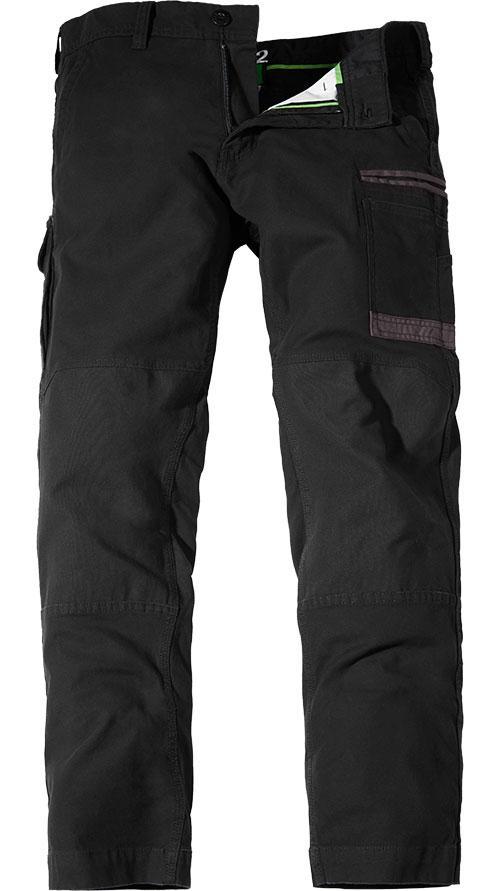 black work cargo pants