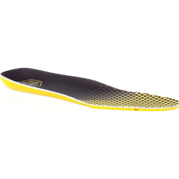 yellow and black shoe insert