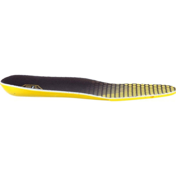 yellow and black shoe insert