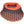 Load image into Gallery viewer, closeup of orange and black shoe insole