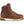 Load image into Gallery viewer, alternate side of dark brown boot with brown and light brown laces, white outsole, and light brown stitching