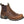 Load image into Gallery viewer, mid-top pull on brown work boot with round toe