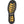 Load image into Gallery viewer, black sole with yellow accents