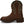 Load image into Gallery viewer, alternate side of brown cowgirl boots with blue and brown embroidery 
