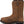 Load image into Gallery viewer, alternate side of brown high top pull on boot with logo on center of shaft and black sole