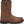 Load image into Gallery viewer, side of brown high top pull on boot with black sole
