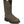 Load image into Gallery viewer, dark brown high top pull on work boot with black sole
