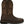Load image into Gallery viewer, side of dark brown cowboy boot with red and light brown embroidery