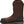 Load image into Gallery viewer, alternate side view of dark brown hightop pull on work boot with black toe and heel