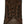 Load image into Gallery viewer, front of hightop brown boot with brown laces and black eyelets and embroidery on vamp