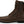 Load image into Gallery viewer, alternate side of hightop brown boot with brown laces and black eyelets and embroidery on vamp