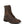 Load image into Gallery viewer, hightop brown boot with brown laces and black eyelets and embroidery on vamp