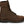 Load image into Gallery viewer, side of brown hightop boot with brown laces and black eyelets