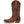Load image into Gallery viewer, left side view of women's tall tan western boot with white stitching and punched pull strap
